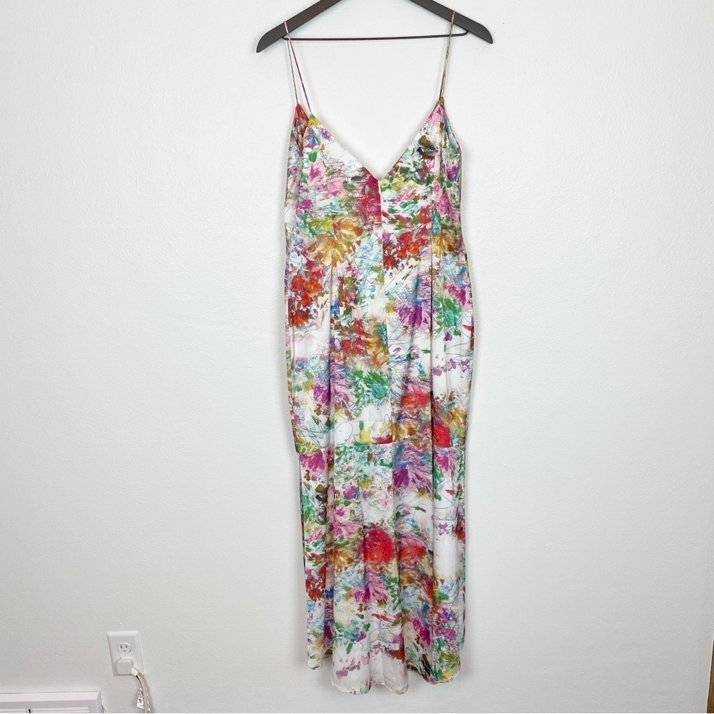 Aidan By Aidan Mattox Printed Calf High Low Patte… - image 7